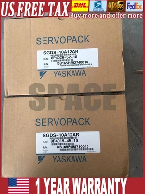 NEW Yaskawa Servo DRIVER SGDS-10A12AR IN BOX VIA DHL/FEDEX - Image 1 of 4