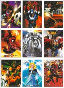 1994 Marvel Annual Flair Powerblast Foil Complete Chase Card Set (18) - Picture 1 of 4