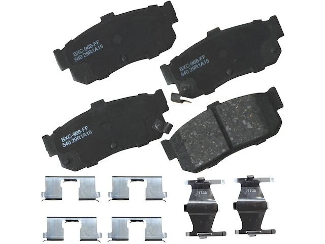 Juego de pastillas de freno traseras para 1991-1994, 1999-2000 Infiniti G20 Base 1992 1993 VS338SM Foto 1 de 1