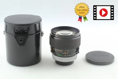 【MINT w/ Case】 Canon FD 85mm f/1.2 S.S.C. SSC Aspherical Portrait MF Lens JAPAN - Image 1 of 4