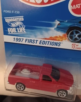 1997 Hot Wheels 1st Editions Ford F-150 (Red)  - Image 1 of 4