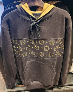 Universal Studios Wizarding World of Harry Potter Black Spell Hoodie MEDIUM Neu - Bild 1 von 2