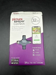 Picture Keeper Connect For iPhone And Android 32GB - New Open Box - Picture 1 of 5