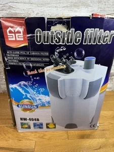Filtro bote acuario SUNSUN HW-404B *LEER *PARA REPUESTOS - Imagen 1 de 9