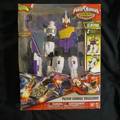 Power Rangers Dino Super Charge Plesio Charge Megazord NUEVO SELLADO Bandai  Foto 1 de 4