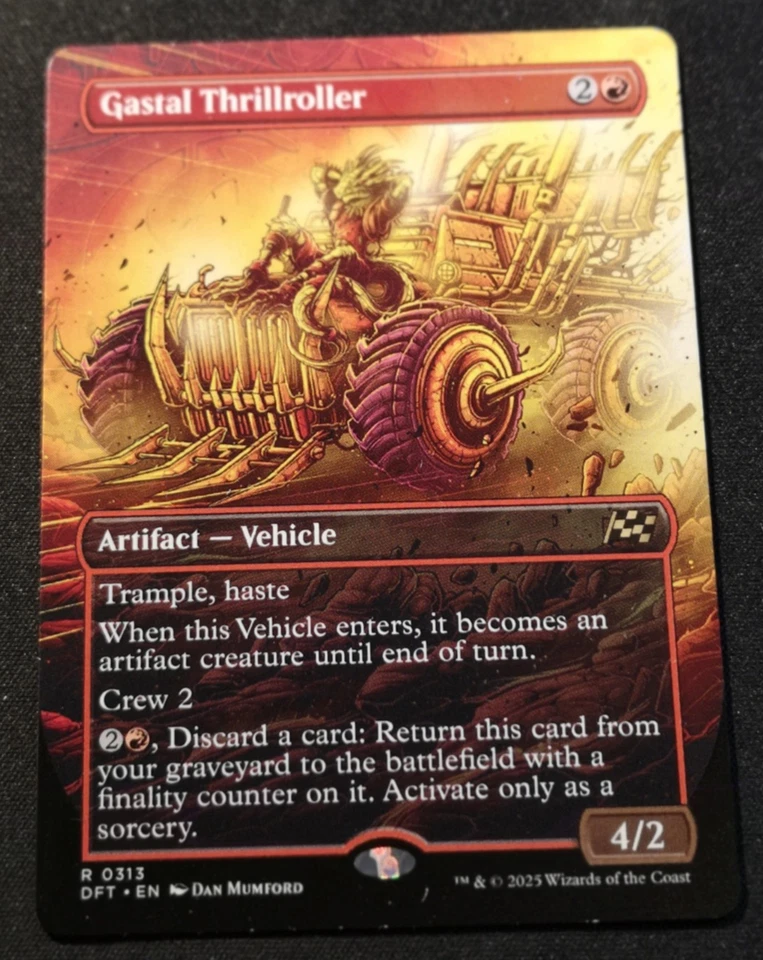 Gastral Thrillroller - Borderless - DFT - MTG - EN - NM - 0313 - Image 1 of 1