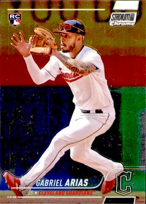 2022 Topps Stadium Club Chrome - Updates Gabriel Arias #339 (RC) - Image 1 of 2