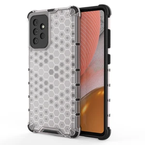 Custodia Corazzata Honeycomb Gel Samsung Galaxy A72 4G Trasparente - Zdjęcie 1 z 12