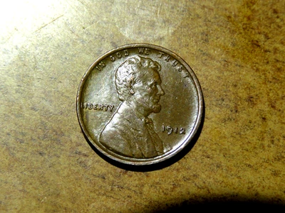 Very Nice and Original Brown Brilliant Uncirculated 1912-P Lincoln Cent DF2 - Image 1 of 2