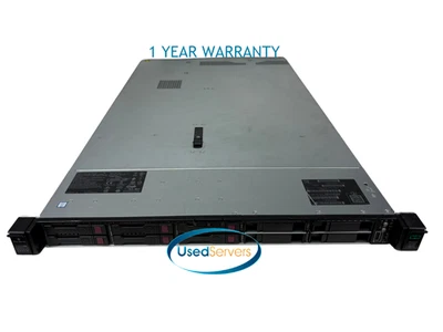 HPE DL360 G10 10SFF 64GB 2xPlat 8158 3GHZ=24Cores 6x960GB SATA SSD P408i-a - Image 1 of 2