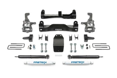 Fabtech K2183 Basic 4" Lift Kit for Ford F150 4WD - Изображение 1 из 3