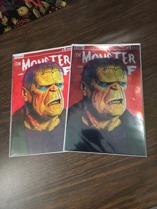Mark Spears Monster And The Wolf #1 A57 Frank Foil 1:420 And A27 Regular SET - Picture 1 of 9
