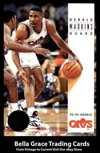 1993-94 SkyBox Premium Gerald Madkins #211 Cleveland Cavaliers Rookie NBA - Picture 1 of 2