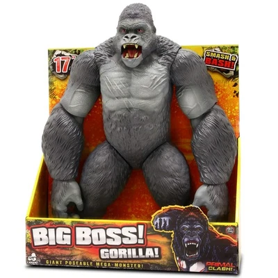 Lanard Primal Clash! Big Boss Gorilla! - Figura de acción de 17"" 3+ Foto 1 de 4