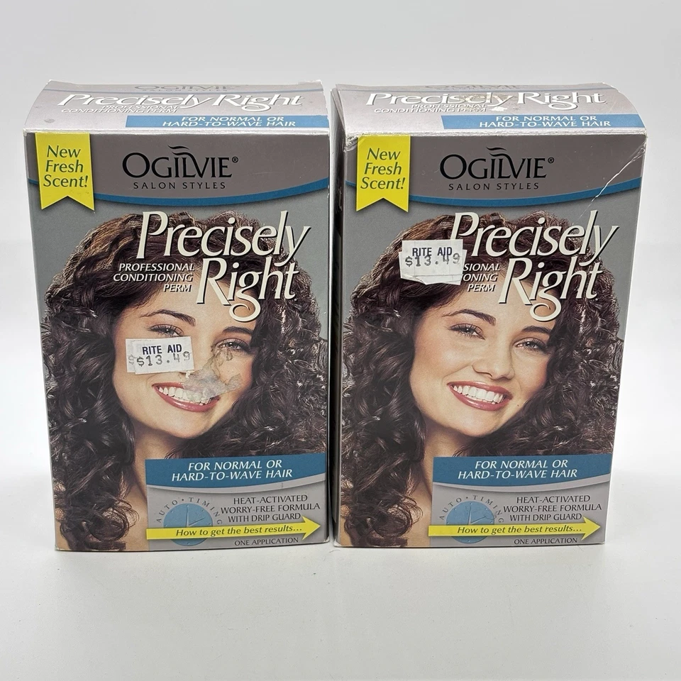 2 Ogilvie Precisely Right Professional Perm For Normal Or Hard To Wave Hair - Image 1 of 4