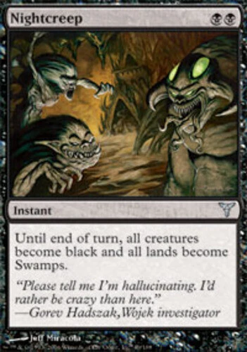 MTG - Nightcreep - Dissension - NM, English Magic FLAT RATE SHIP - Image 1 of 1