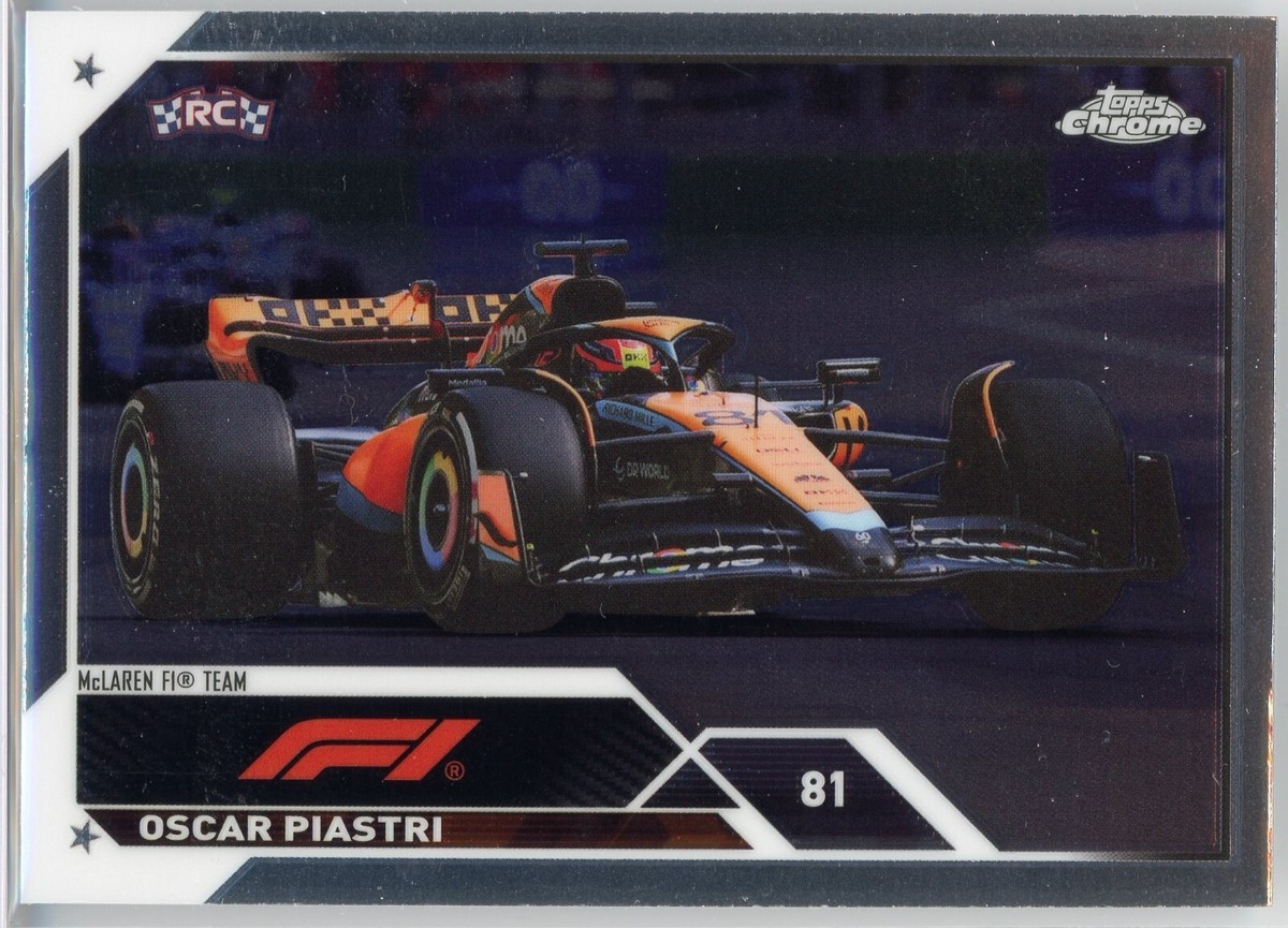 PSA10ルーキーピアストリOSCAR PIASTRI RC REFRACTOR Rookie Card - PSA 10 - Oscar Piastri #40 - Refractor - 2023