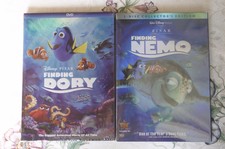 Finding Nemo and Finding Dory Disney Pixar Dvd Bundle Set Free Shipping