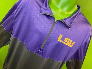NCAA Louisiana State LSU Tigers Colosseum 1/4 Zip Pullover Men's 2X-Large - Picture 1 of 7