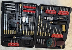Sears Craftsman EE. UU. 84 piezas Speed Lok Master Drill Drive Set Profesional + Lijadoras - Imagen 1 de 7