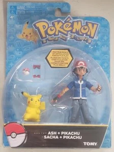 Ash & Pikachu Pokemon Action Figure Standing Pikachu - Picture 1 of 1