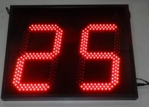 Random Number Generator Double Sided LED Number Display in 10 inches high digits - Picture 1 of 2