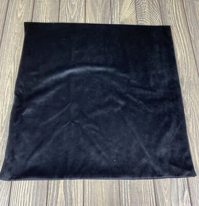 Black Soft Pillow Case Cover 18 X 18 Living Room Decor Home House - Picture 1 of 2