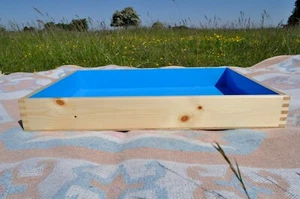 Play Therapy Sand Tray Jungian handmade with or without Lid - Picture 1 of 7