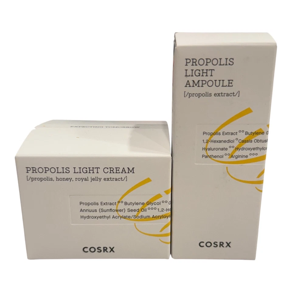 COSRX Ampolla de Luz de Propóleo Ajuste Completo + Juego de Crema Ligera Foto 1 de 1