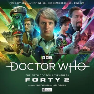 Doctor Who: The Fifth Doctor Adventures: Forty 2 Audiobook CD - Foto 1 di 1