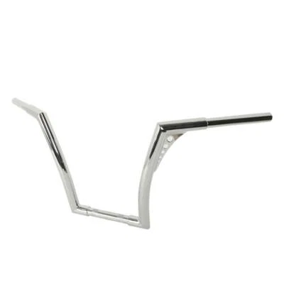 Guidão de elevação 1 1/4" Fat 14" ajuste para Harley Heritage Softail Fatboy FLST cromado - Imagem 1 de 4