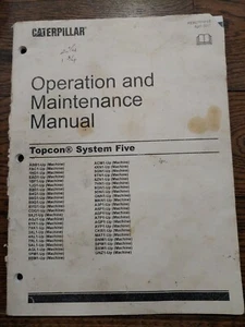 CAT CATERPILLAR SYSTEM FIVE OPERATION MAINTENANCE Manual - Picture 1 of 3