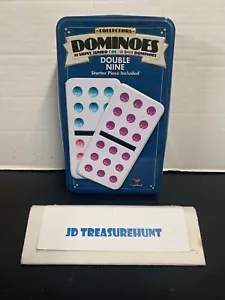 Collector’s Dominoes 55 Shiny Jumbo Color Dot Double Nine Dominoes Pre-Owned 🔥 - Picture 1 of 7