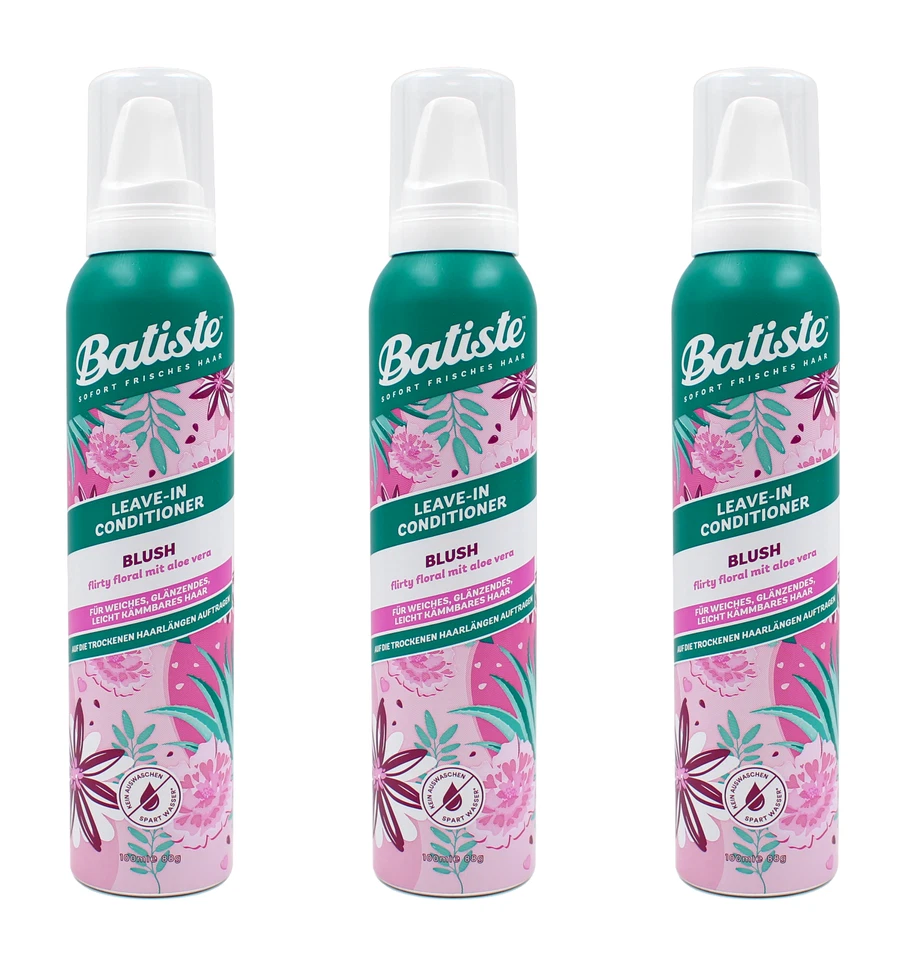 Batiste Blush Leave-in Conditioner mit aloe vera , 3x100ml EAN5010724538616
