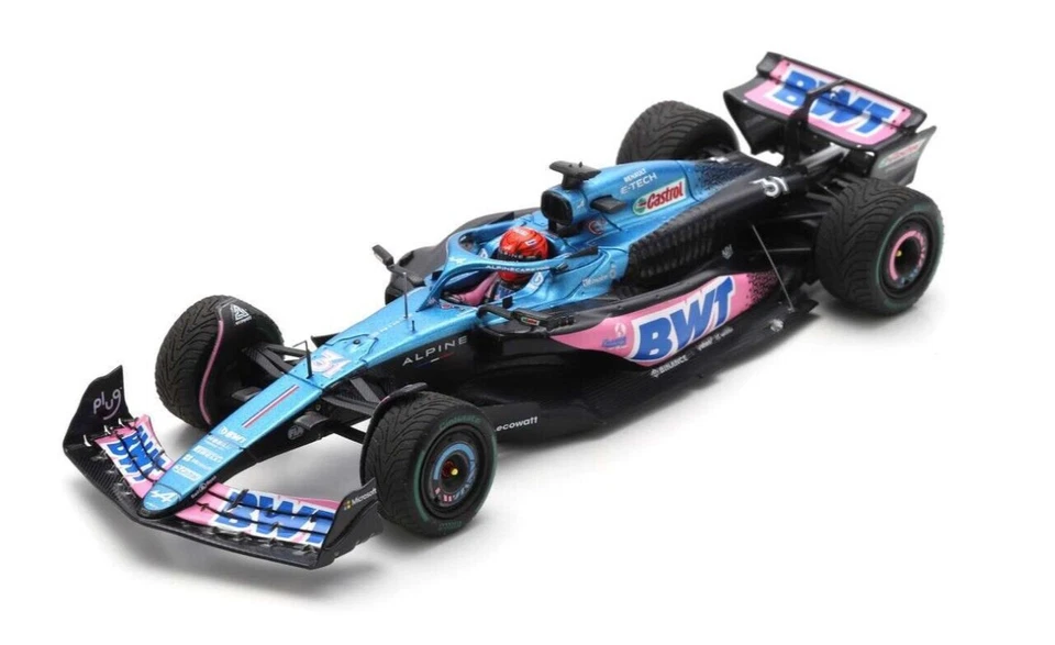 Alpine A523 BWT F1 Team Esteban Ocon #31 3rd Monaco GP 2023 S8566 Spark 1/43 F1