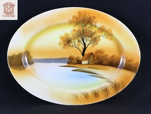 Plato ovalado Noritake Tree In The Meadow (11 5/8" por 8 3/4") - Imagen 1 de 3