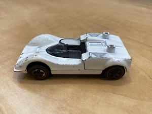 Vintage 1968 Hot Wheels Redlines CHAPARRAL 2G White Enamel US Base - Picture 1 of 5