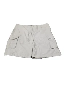 Vintage Y2K Ultra Baggy Nautica Stretch Khaki Southpole Style Jnco Shorts Sz 50 - Picture 1 of 3