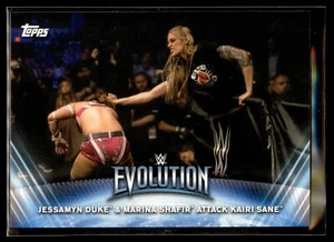2019 Topps WWE Women’s Division Wrestling Evolution #WE-8 Jessamyn Duke & Marina - Picture 1 of 2