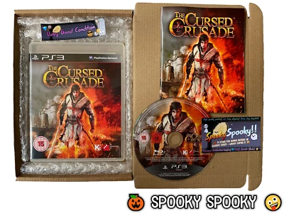 The Cursed Crusade PS3 - UK PAL VGC CIB - High Quality Packing - Tracked - Image 1 of 4