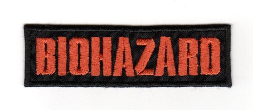 Biohazard Sew-on Patch | Nuclear Radiation Toxic Waste Caution Pollution Logo - Image 1 of 1