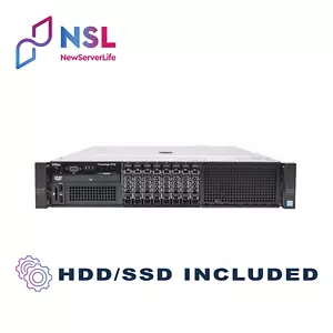 DELL R730 Server 2x E5-2680v4 2.4GHz =28 Cores 32GB H730 2x 1.2TB SAS 4xRJ45 - Picture 1 of 3