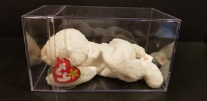 Ty Beanie Babies The Original Fleece the Lamb w Case - Picture 1 of 9