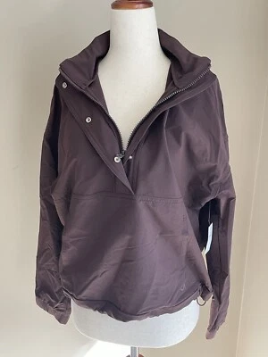 NUEVO CON ETIQUETAS GAP GapFit Runaround Chaqueta Media Cremallera Para Mujer MARRÓN Talla S Ligera Foto 1 de 4