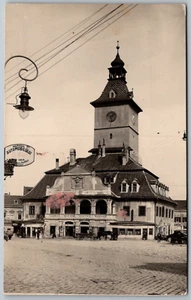 Brasov Kronstadt Brasso Rumania 1930 RPPC Foto Real Postal Salón del Consejo - Imagen 1 de 2