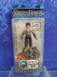 LOTR Lord Of The Rings ROTK Mount Doom Frodo ToyBiz 2005 MOC - Picture 1 of 3