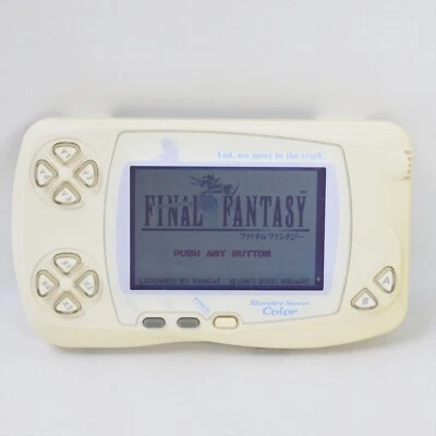 Consola WonderSwan Color Final Fantasy II 2 FF2 WSC-001 Bandai 0105 ws Foto 1 de 4