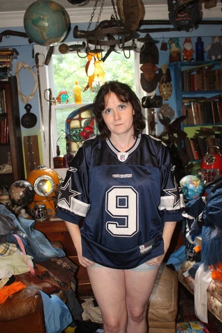 Dallas Cowboys Tony Romo #9 Football Jersey NFL Reebok Size 48 Sewn Cover