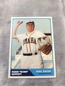 Tarjeta Warren Buffett "The Whip" Omaha, NE AAA Club, Berkshire - Imagen 1 de 4