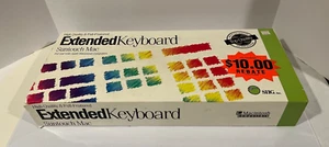 Apple Mac Macintosh Misprint Collectable SIIG Suntouch MAK-105 Keyboard - Picture 1 of 5